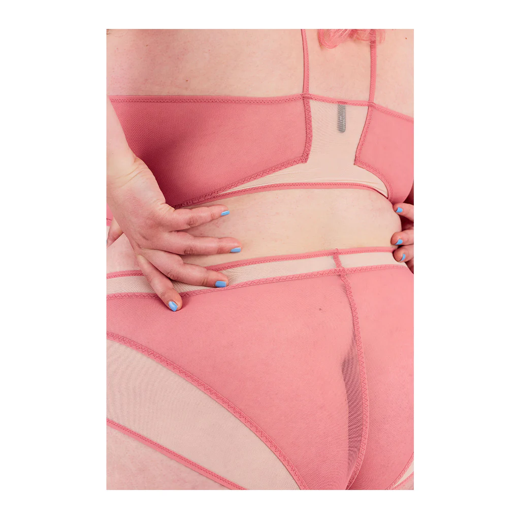 La Fille D'O Once Pink High Waist Brief - Image 3